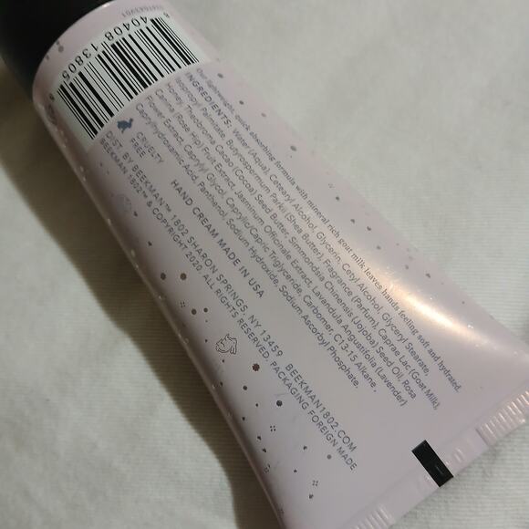 Beekman 1802 Spring Blossom  Goat Milk Hand Cream 2 oz travel size NEW - Picture 6 of 6